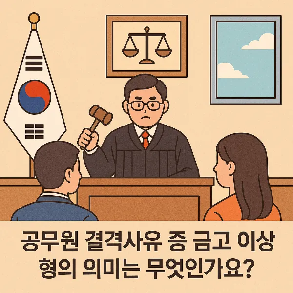 공무원결격사유, 형사변호사